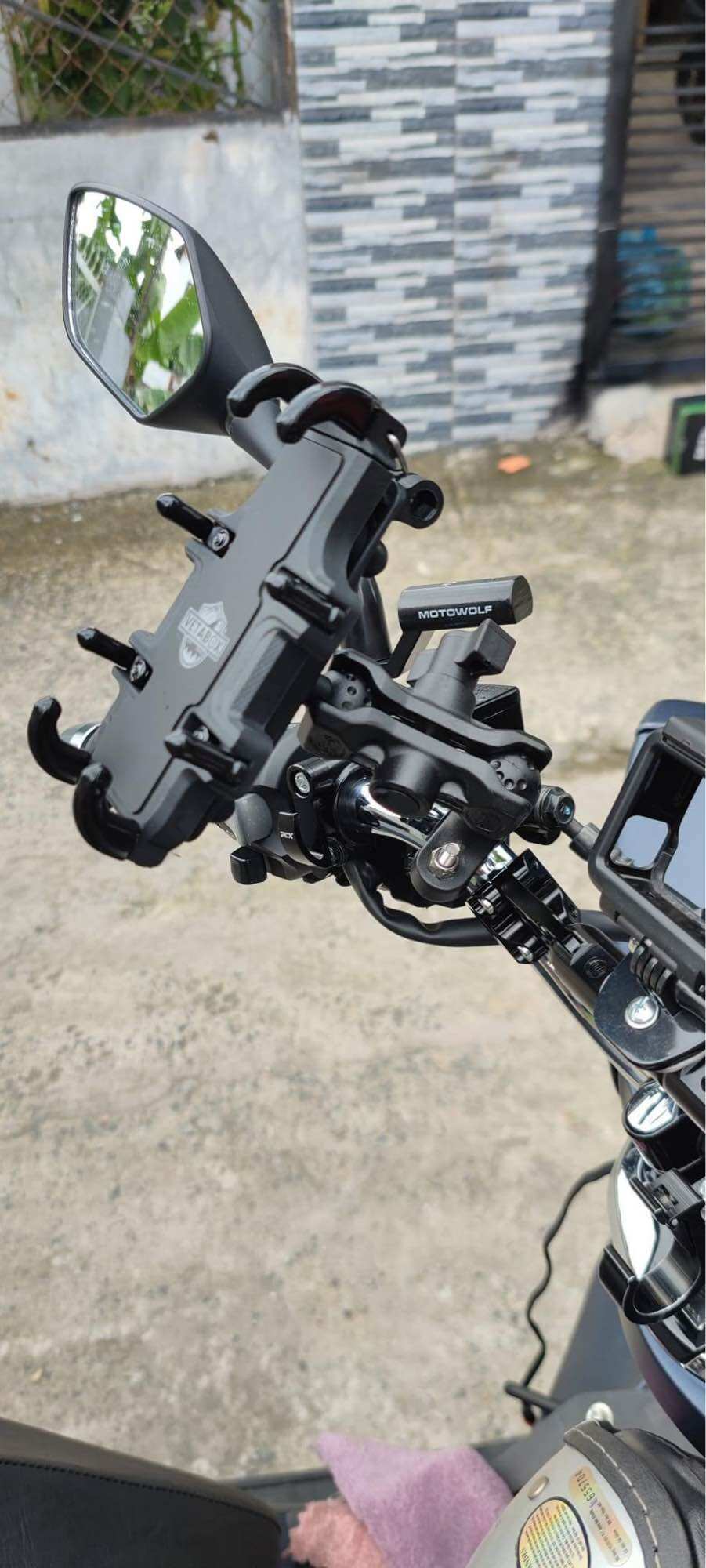 Giá đỡ Điện Thoại Chống rυng Vetabox (Chung Nhà máy gia công cho Motowolf)