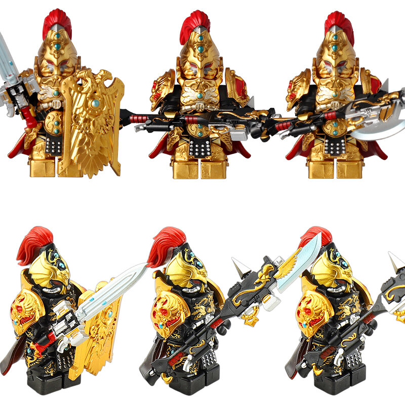Nhân Vật LEGO Black Warhammer 40K Emperors Custodes Shadowsource Game Series Razor Champion