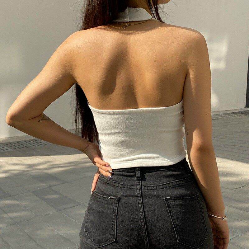 ÁO YẾM HỞ LƯNG TRÒNG CỔ XINH
