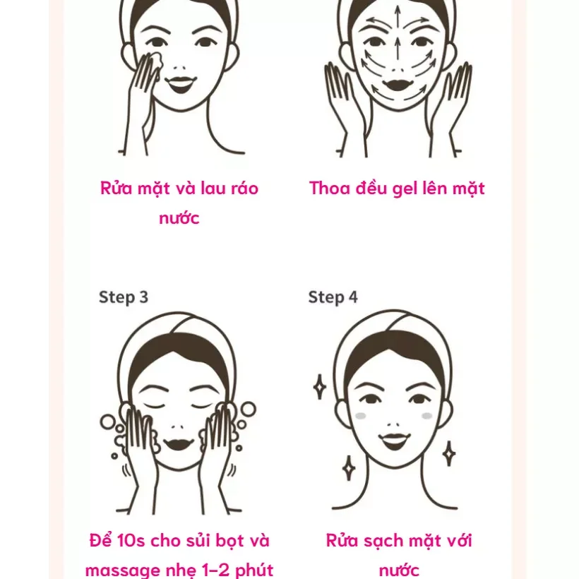 Mặt nạ sủi bọt cà rốt sạch da giảm mụn đầu đen