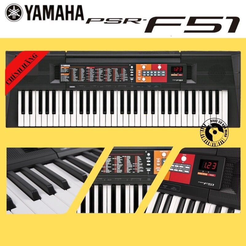 Đàn organ Yamaha PSR-F51, hàng chính hãng