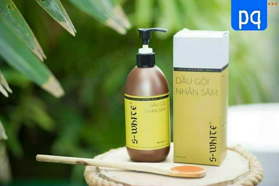 Dầu Gội Nhân Sâm Đào S- White 450ml Chính Hãng