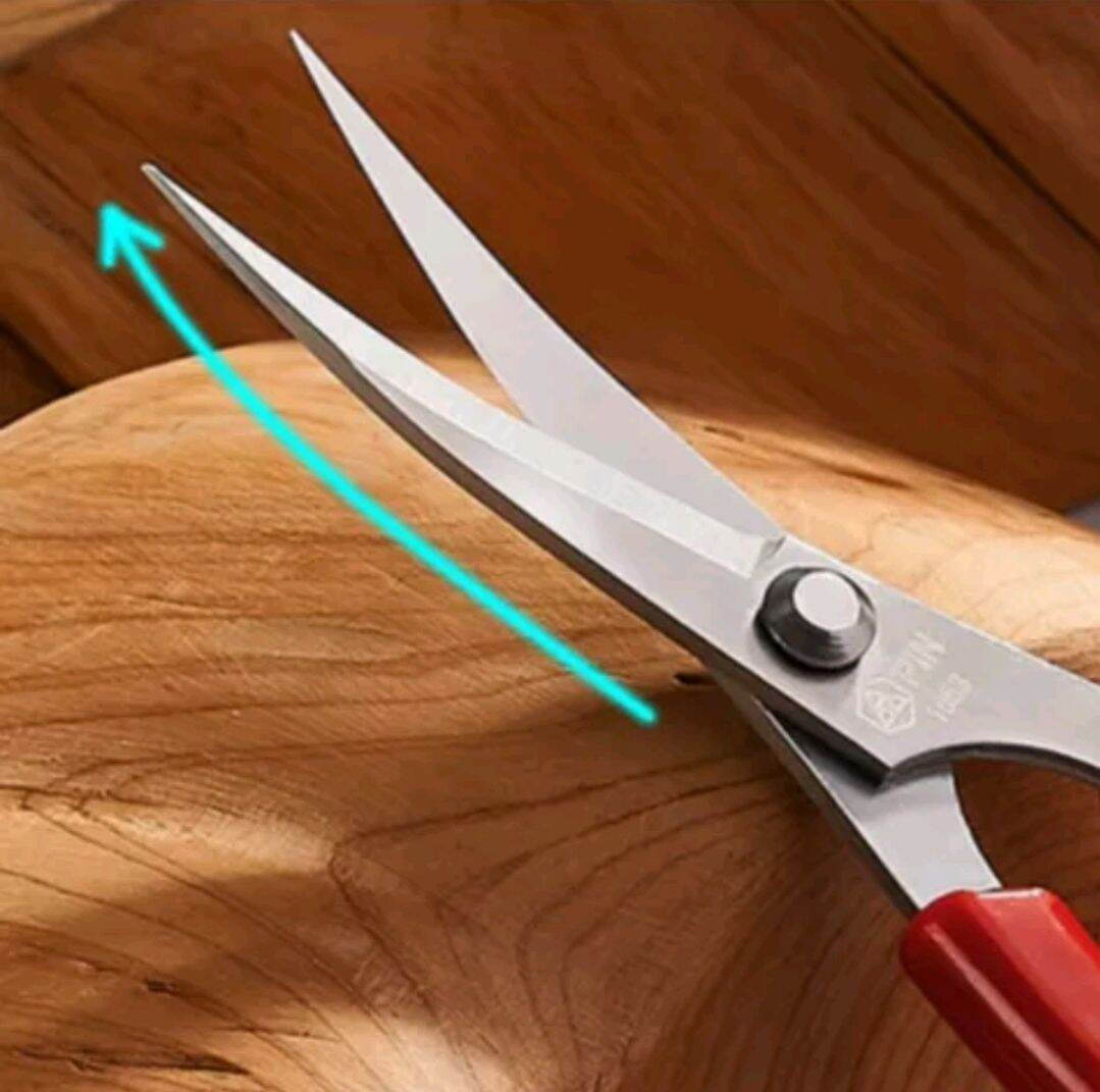 Kéo cắt chỉ bấm chỉ thêu mũi cong cán đỏ hãng Pin 1553 chính hãng cao cấp