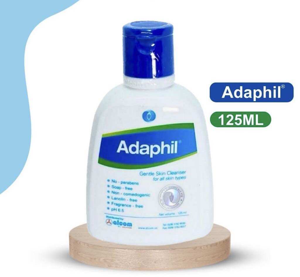 Sữa rửa mặt và toàn thân adaphil gentle skin cleanser gamma 125/500ml
