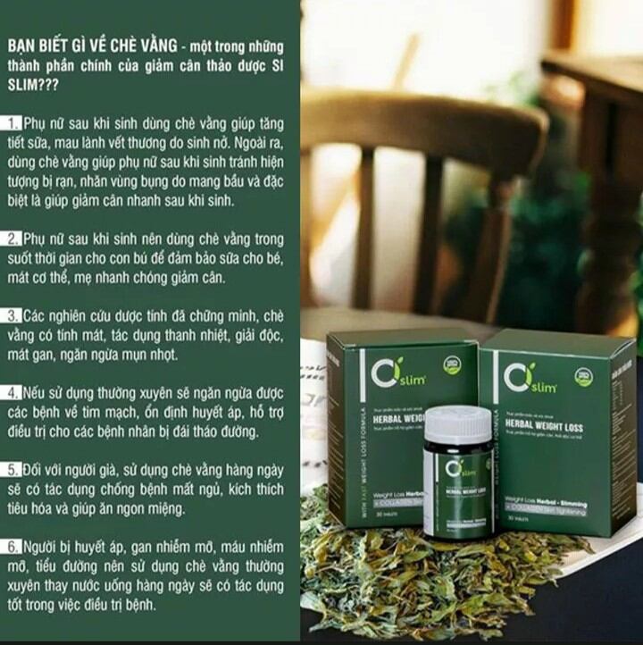 Trà giảm cân Oslim