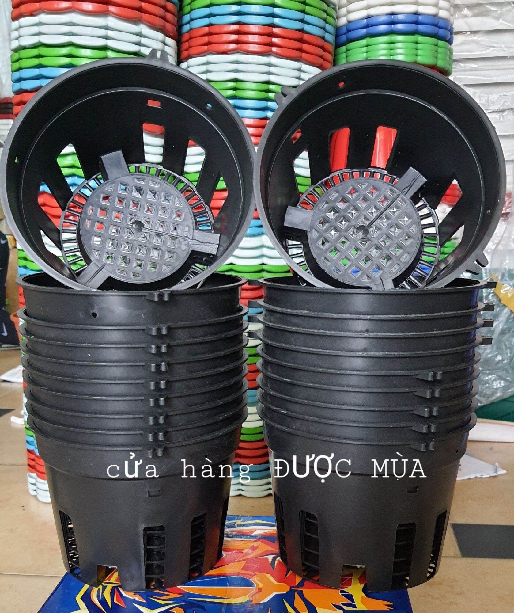 combo 20 cái chậu nhựa trồng lan phi 21