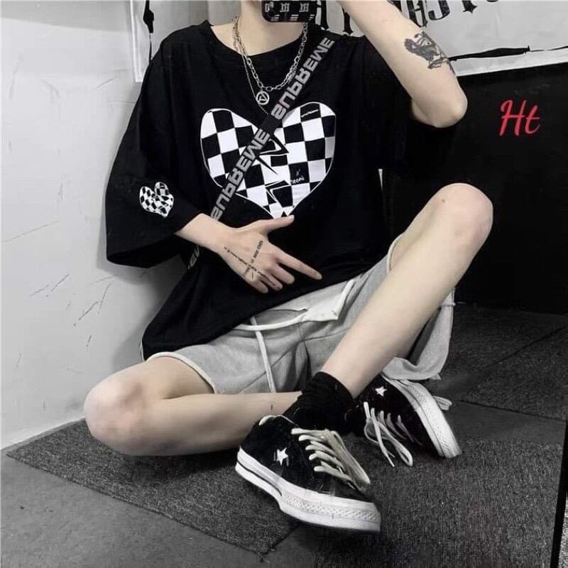 Áo thun Nam Nữ hình in Tim Karo