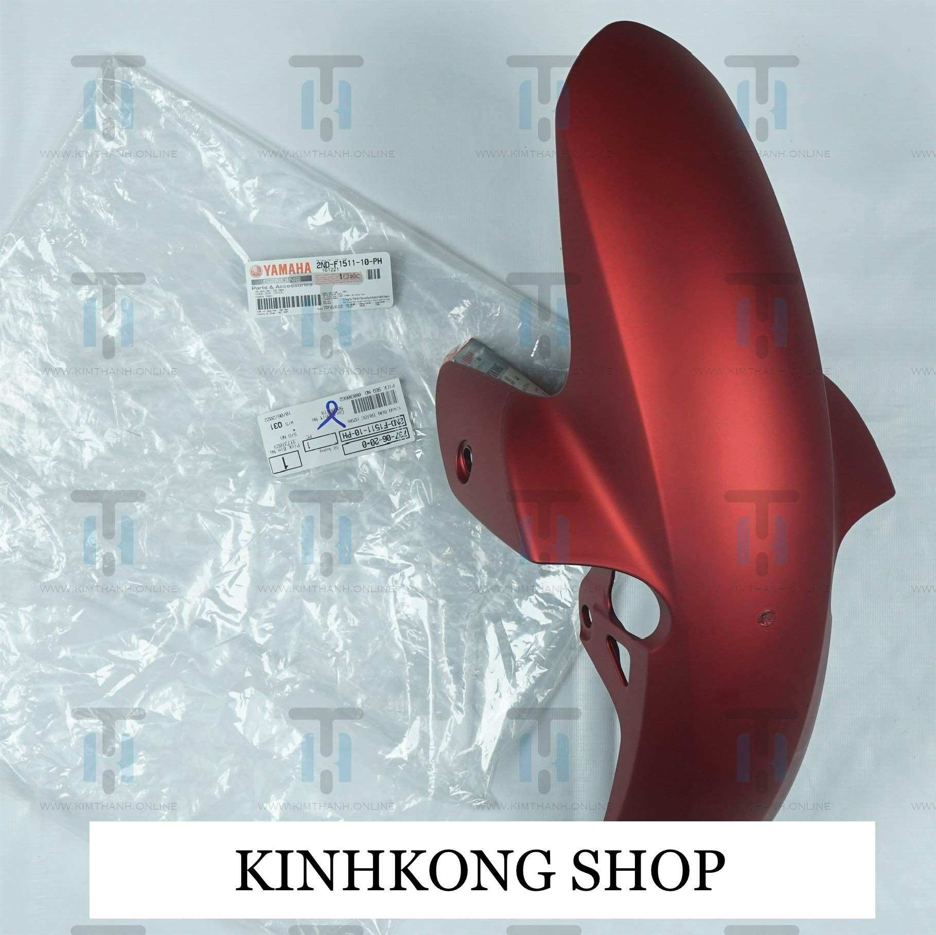 Dè trước exciter 150 - 2019 màu đỏ nhám
