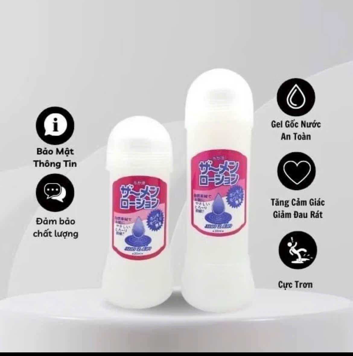 Gel Bôi Trơn Mô Phỏng Tinh Trùng Nhật Bản 300ml Xunzlan Dầu Bôi Trơn Gel Massage Gốc Nước