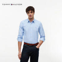 TOMMY HILFIGER | Áo Sơ Mi Dài Tay Thoáng Khí Dễ Chăm Sóc Phong Cách Công Sở