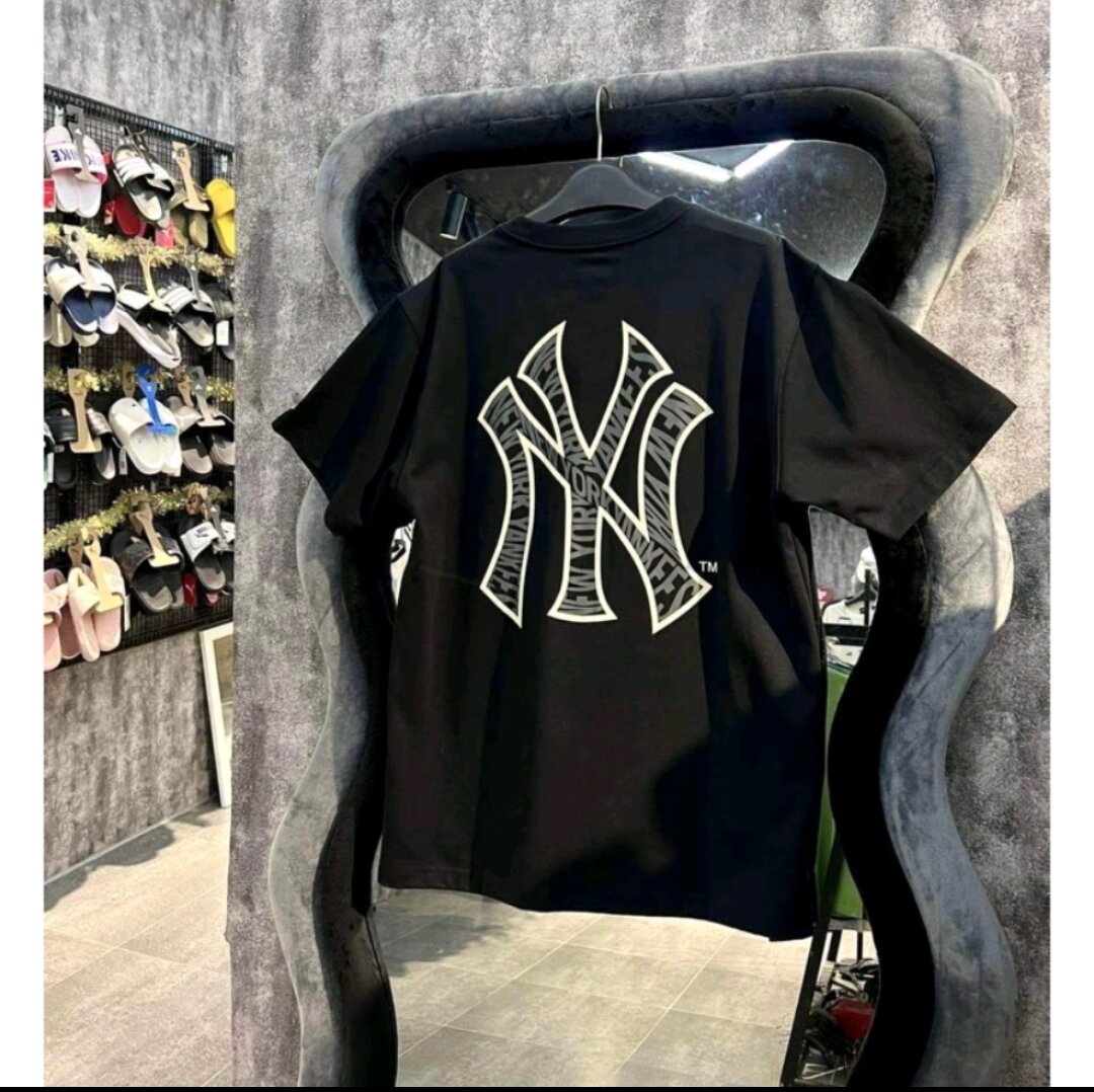 Chính Hãng Áo thun New Era x MLB NY Yankee Basic Black