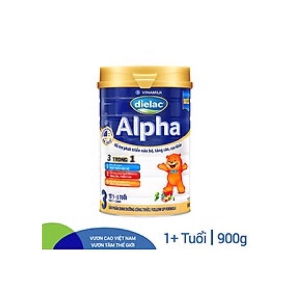 Sữa bột Dielac Alpha số 3 900g