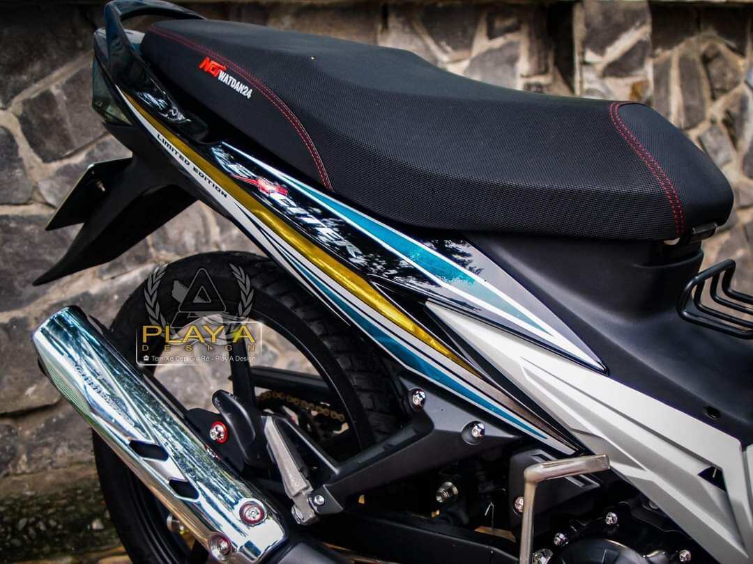 tem rời exciter 2010 trắng đen
