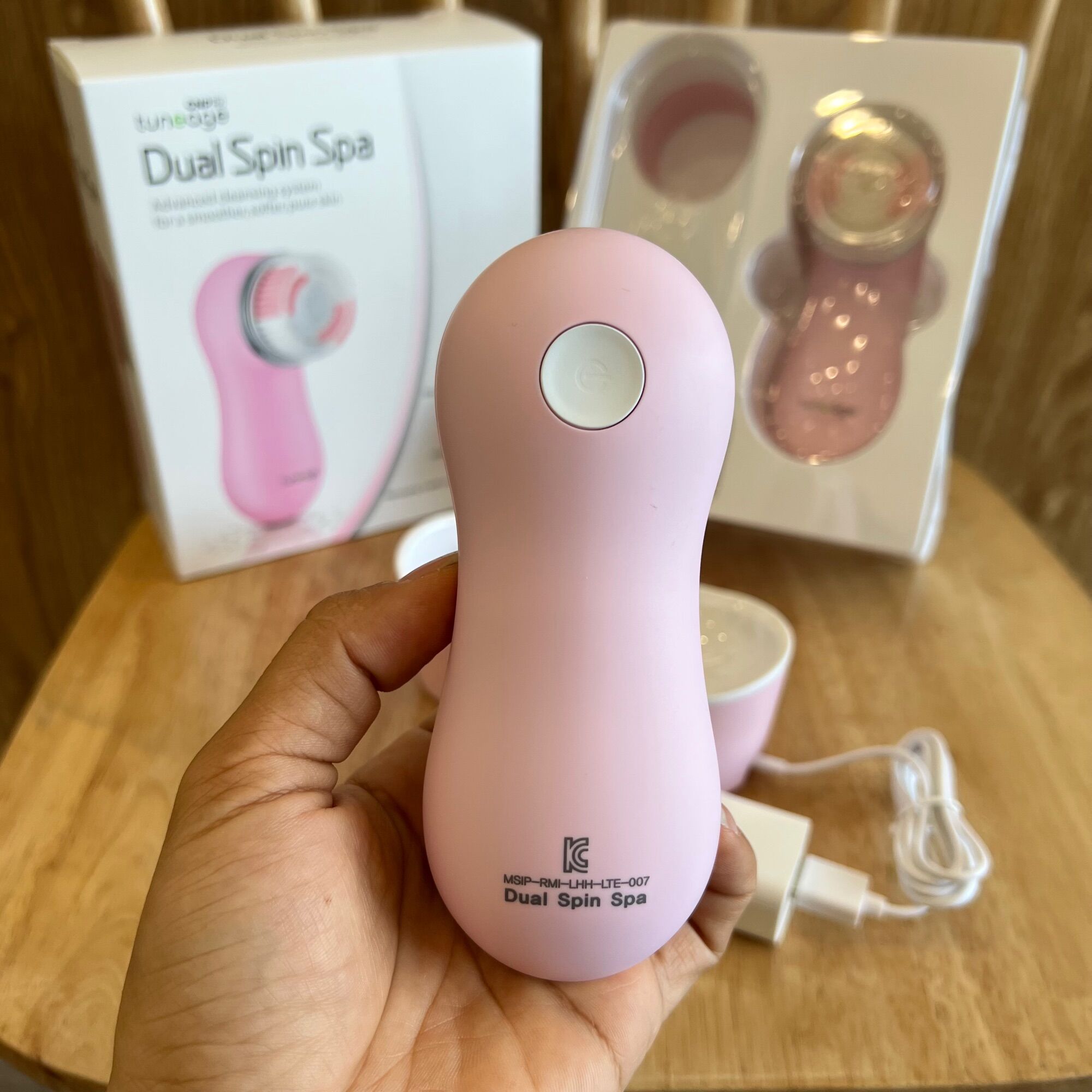 [HOT] MÁY RỬA MẶT TUNEAGE DUAL SPIN SPA LG MẪU MỚI ❤