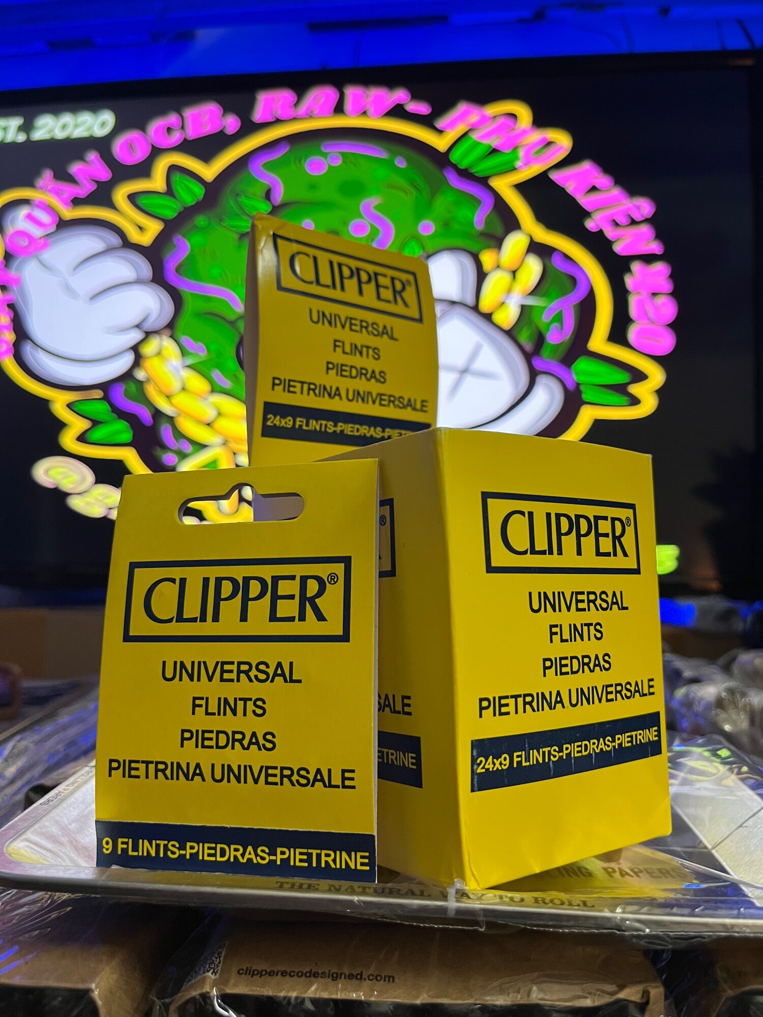 Đá đánh lửa clipper 30k 9 viên