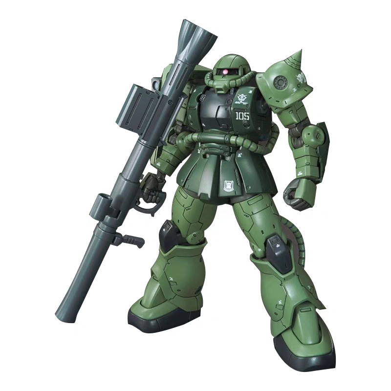 Highly Assembled Gto Zaku II Green Zaku C-5-6 R6 Type Model Kit with Stand 1 144 Scale Robot Buildin