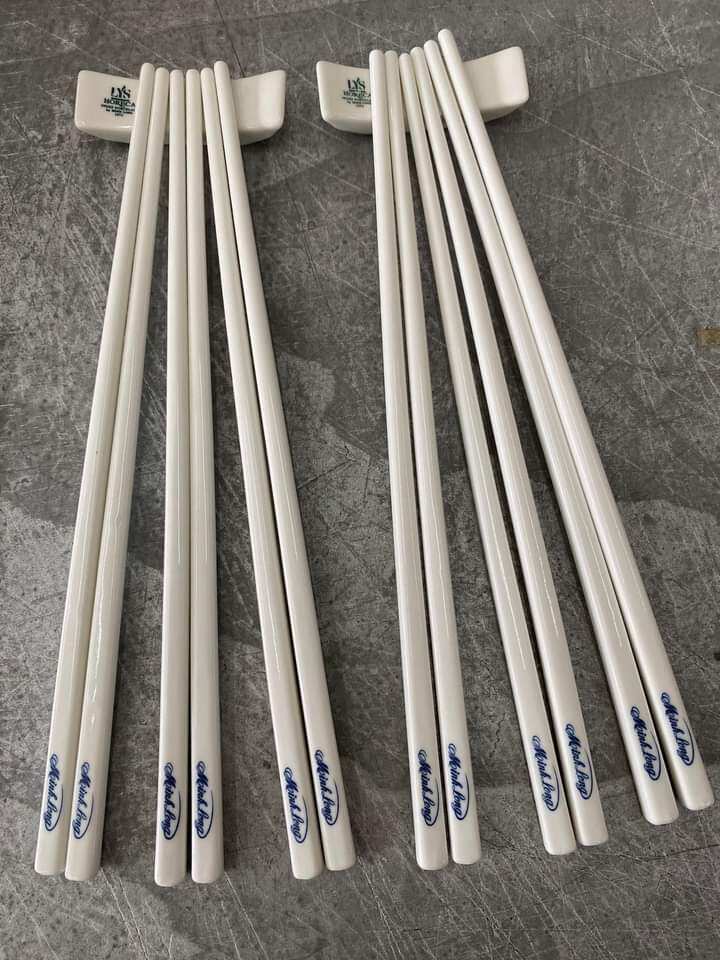 Đũa sứ dưỡng sinh Minh. Long 24cm