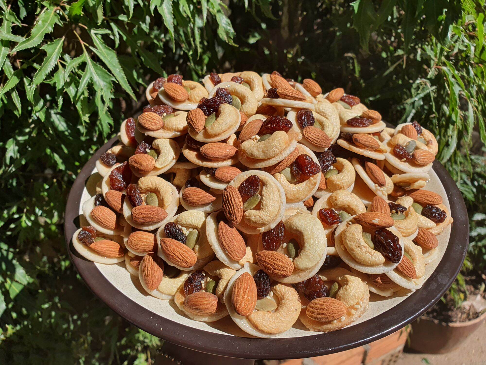 bánh đồng tiền mix hạt- 500gr