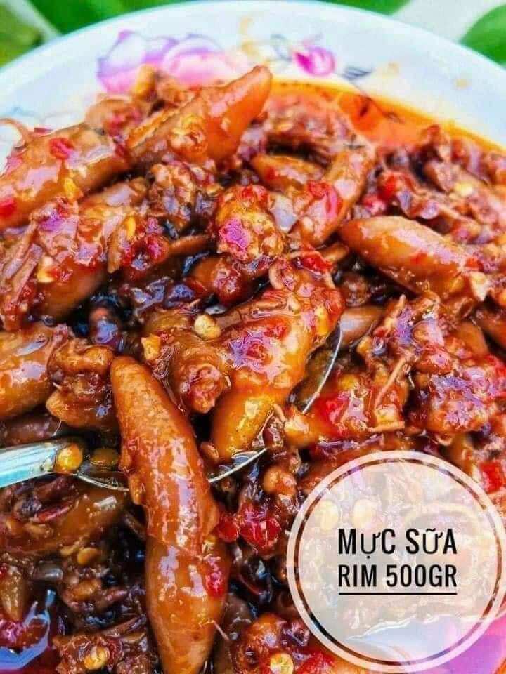 500g mực muối rim
