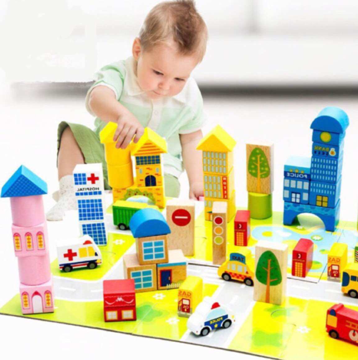 BỘ LẮP RÁP XẾP HÌNH GỖ SIMILAC