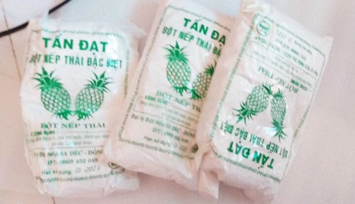 500G BỘT NẾP TRÁI THƠM SA ĐÉC HẢO HẠNG