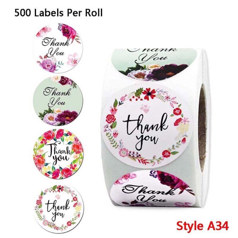 Set 100 tem Nhãn dán (Thankyou)