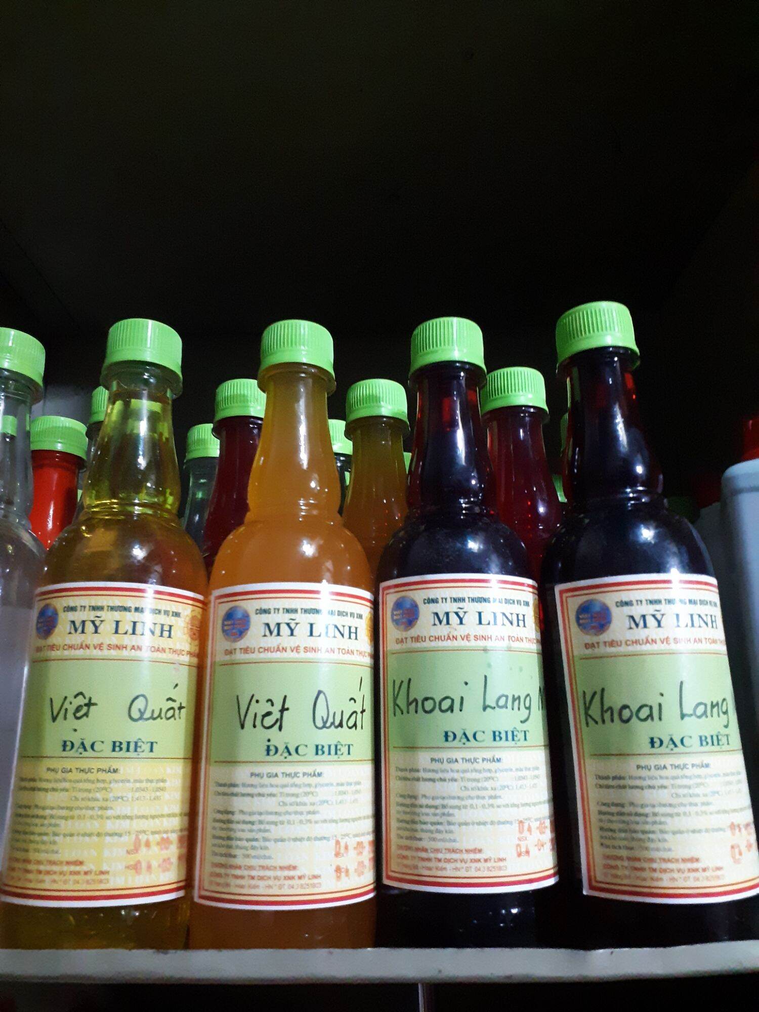 Hương khoai lang mật chai 500ml