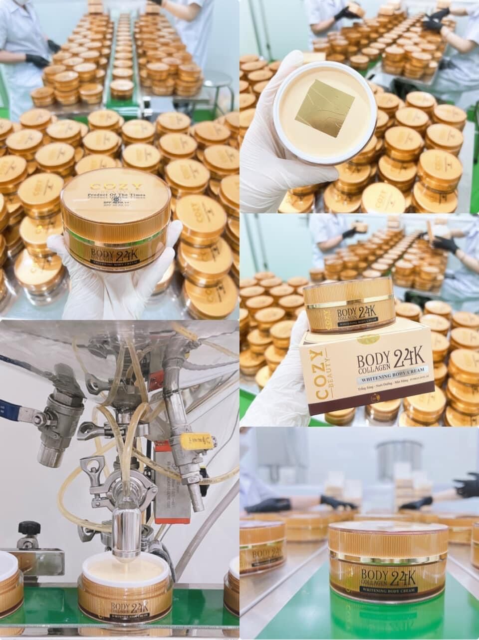 kem body cốt ủ 24k ủ trắng cực mạnh