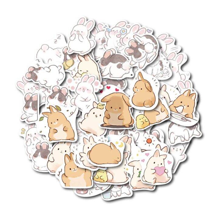 Set 50 hình dán sticker chống thấm nước