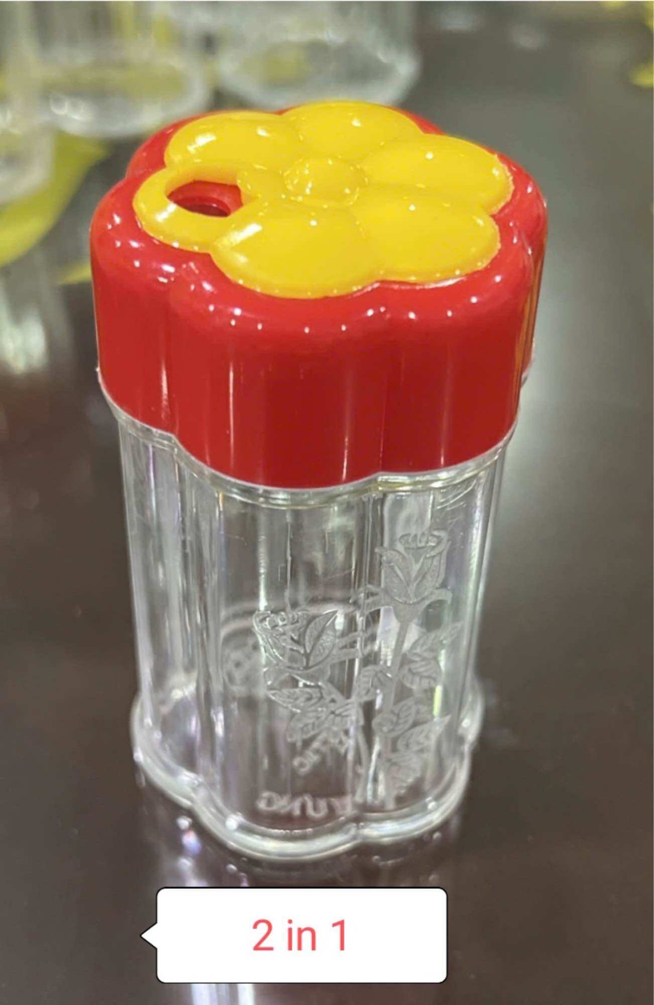 🔥Lốc 10 HỦ đựng TĂM, Đựng Tiêu Hình Hoa Mai (Kt: 9x4cm)
