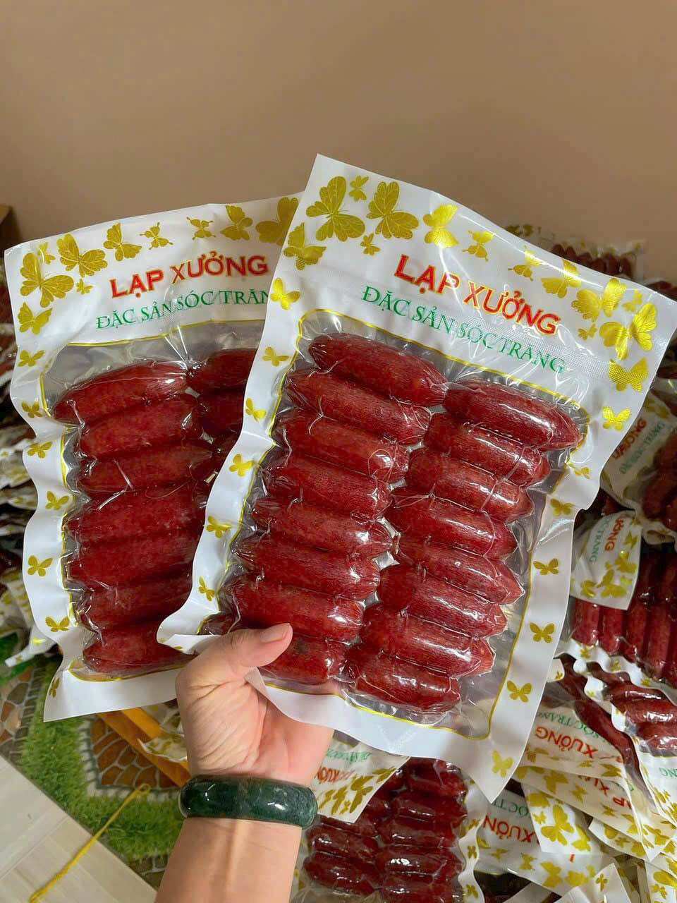 0,5kg lạp xưởng heo siêu nạc (giao nhanh tphcm)