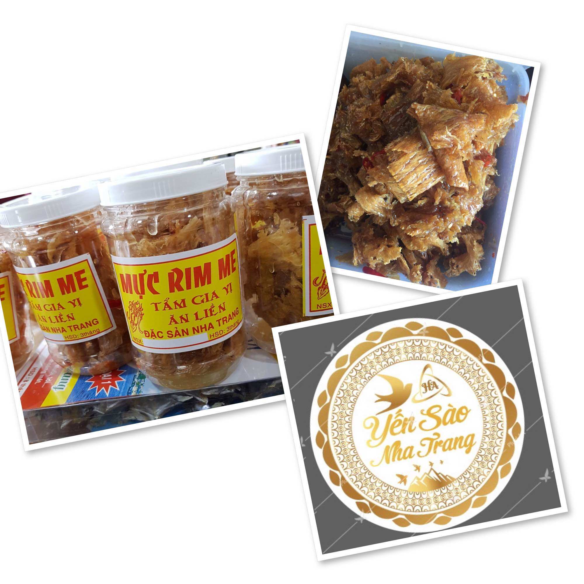 [loại 1] mực rim me loại 1 hộp 200g  [mực cán mỏng]