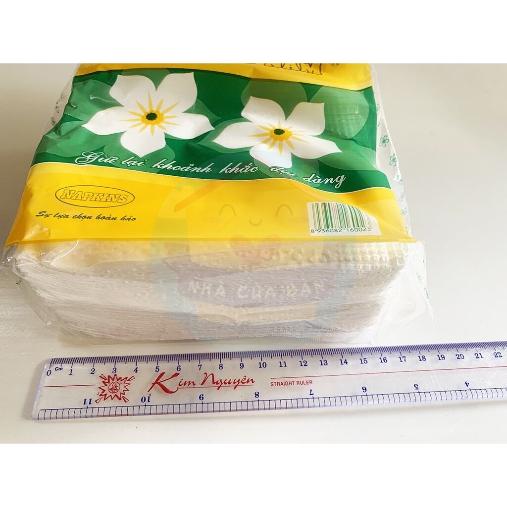 COMBO 10 BỊCH KHĂN GIẤY VUÔNG HOA MAI