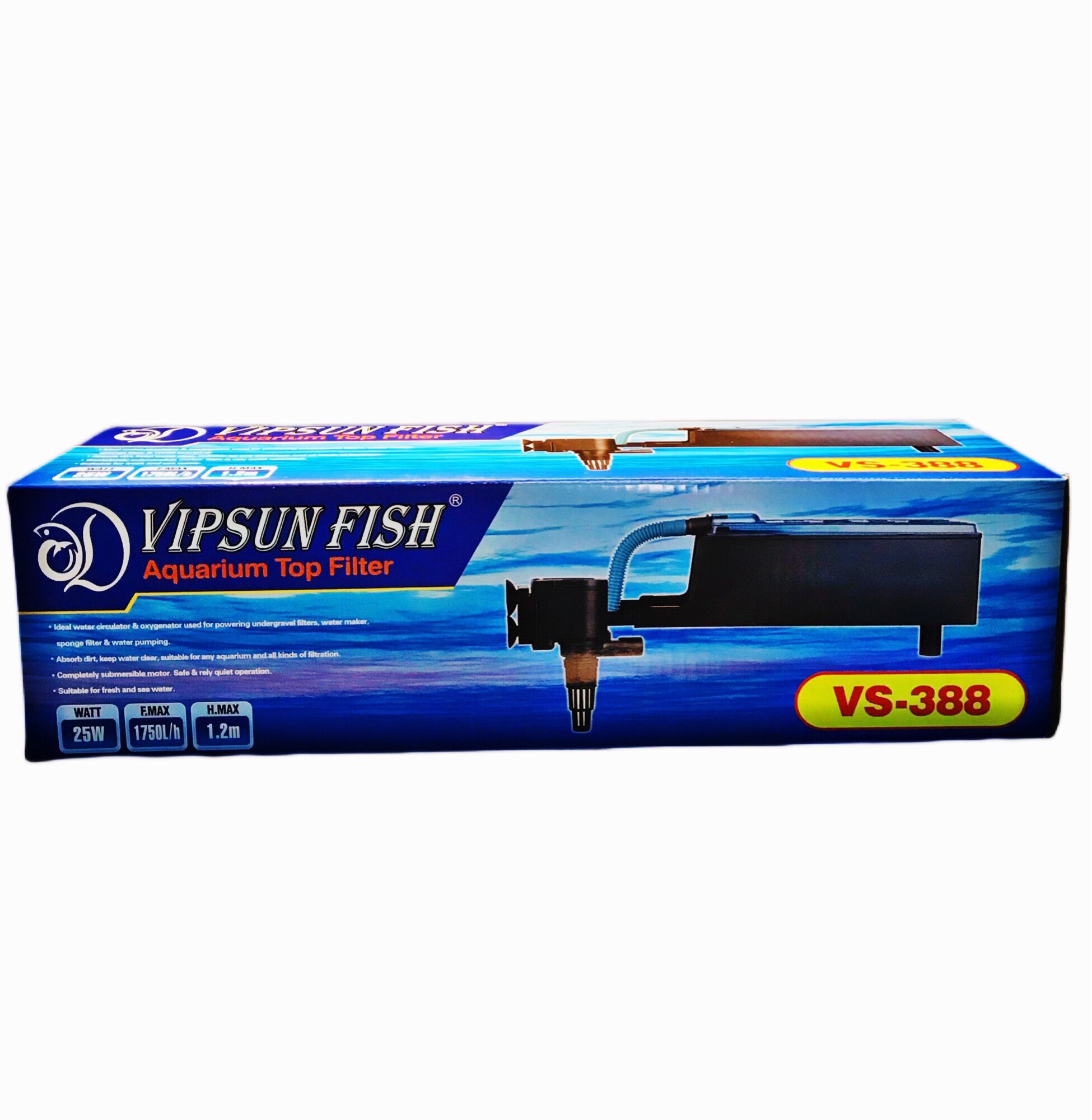 Máy Bơm Lọc Máng Hồ Cá Vipsun VS 188 - 288 - 388