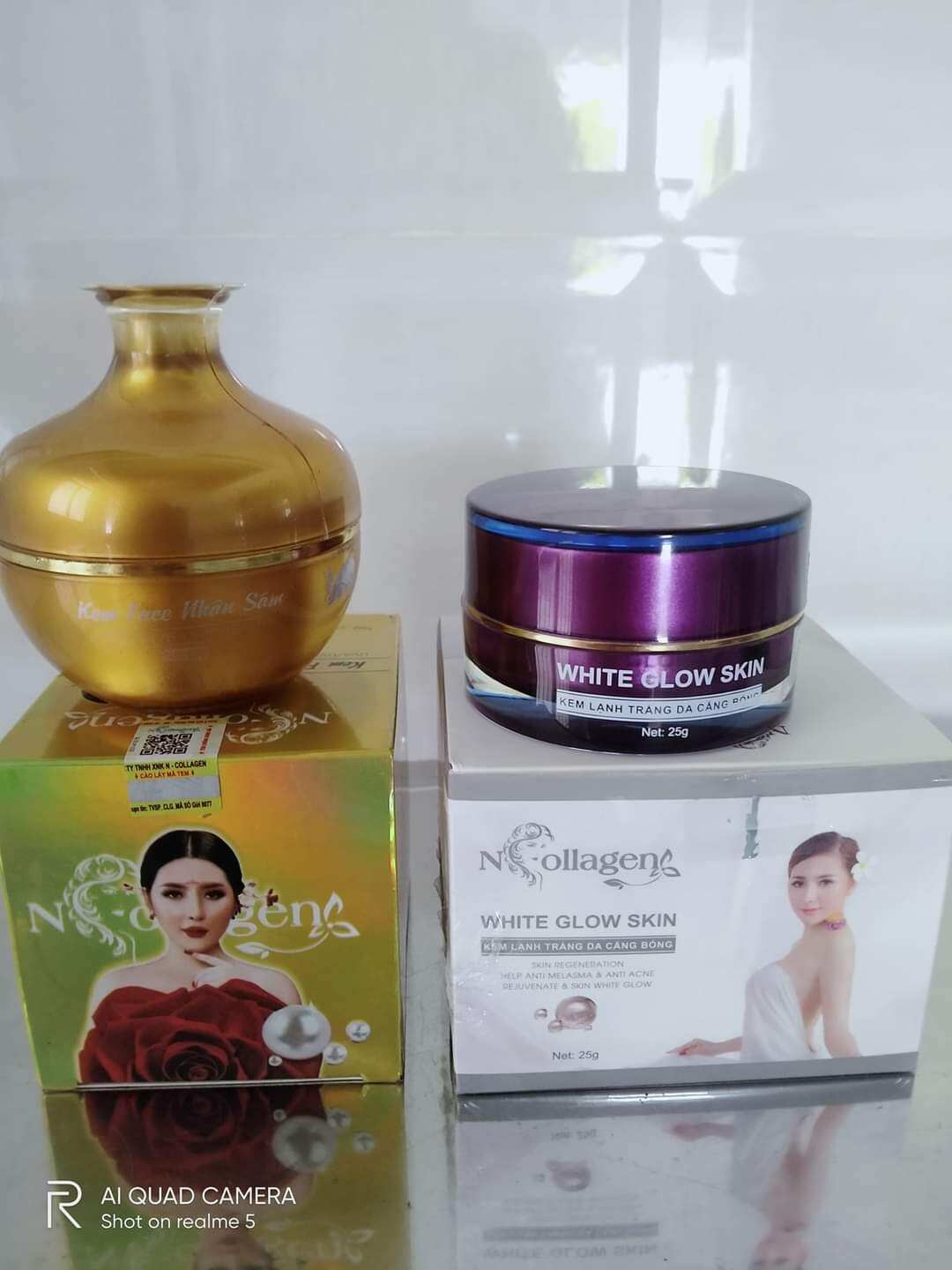 [HCM]????combo ngày và đêm : kem nhân sâm và kem lạnh ncollagen