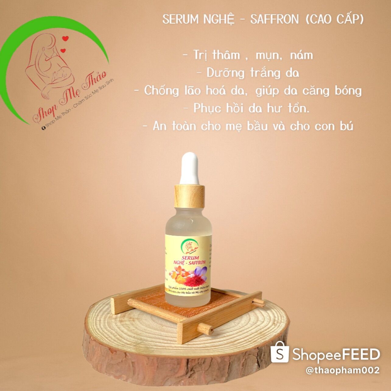 Serum nghệ saffron cao cấp