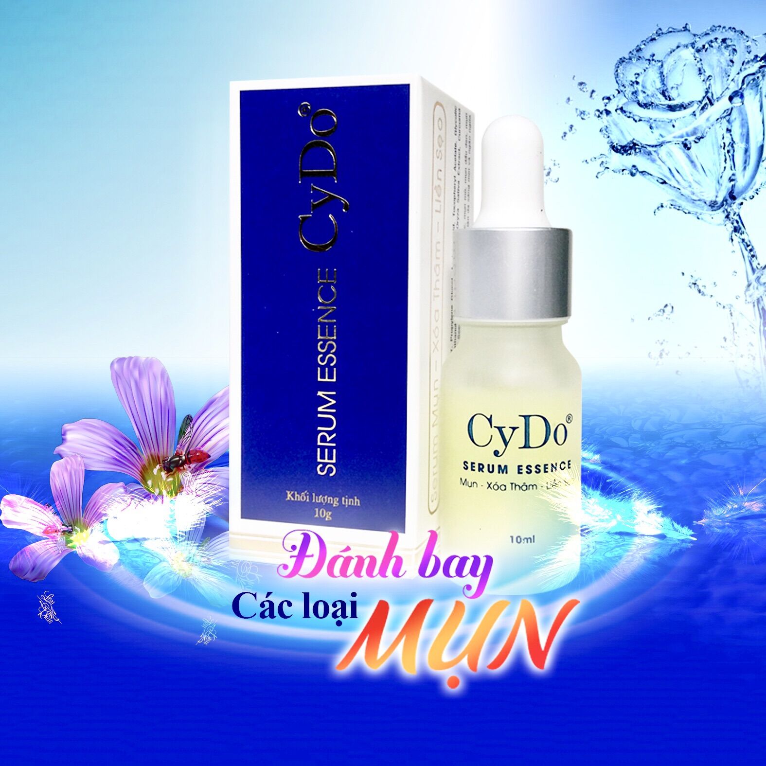 Serum cydo essence mụn xoá thâm mờ sẹo 10ml