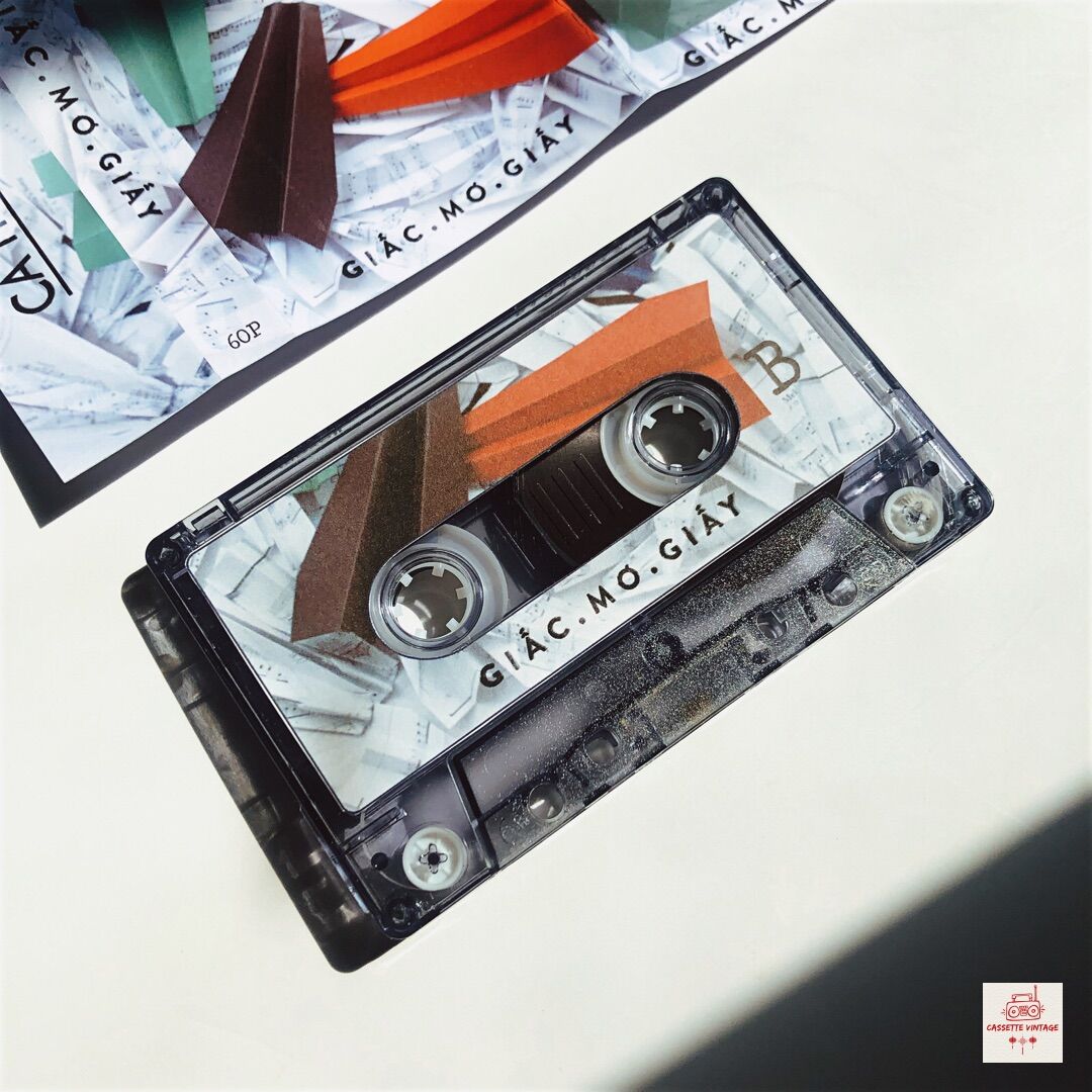 Băng cassette Giấc Mơ Giấy - Cá Hồi Hoang (Custom Cassette Tape)