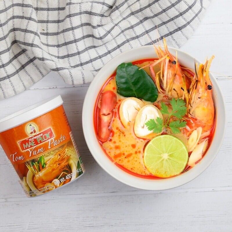 [Date T8/2027] MAE PLOY Gia Vị Lẩu Thái Hộp 400gr Tom Yum Paste