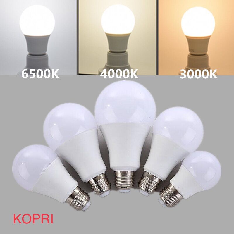 [Q1HCM] Bóng Led Bulb Đổi 3 Màu 9W | Bóng Đèn Chuyển Đổi Màu 3000k/4000k/6500k Bằng Công Tắc On/Off. Led Bulb 3 Màu.
