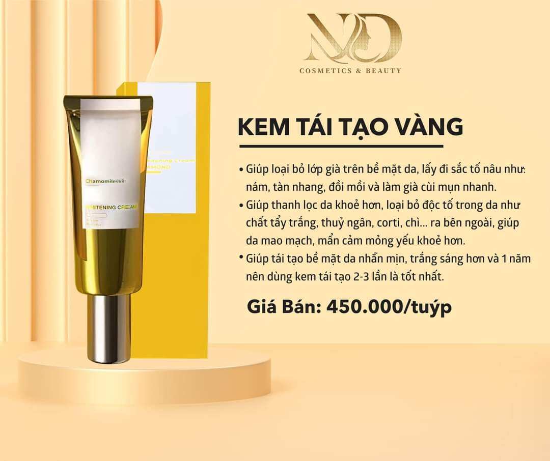 Combo 1 kem tái tạo chamomileskill và 1 kem phục hồi hồng sâm