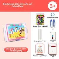 XIONGBUFAN | Đồ chơi gắp bóng bông rèn luyện kỹ năng vận động phát triển trí tuệ cho bé