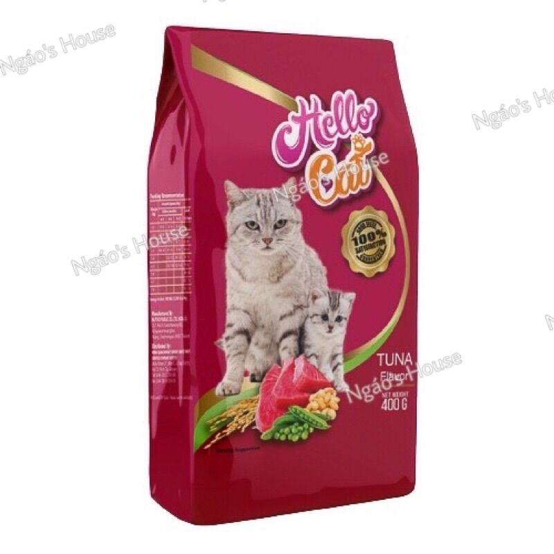 Thức ăn hạt Hello Cat dành cho mèo