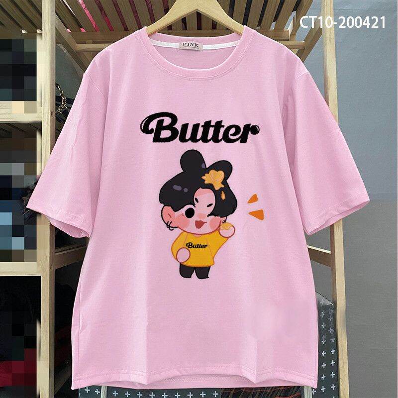 Áo Thun Butter BTS Jungkook Chibi - CT10-200421