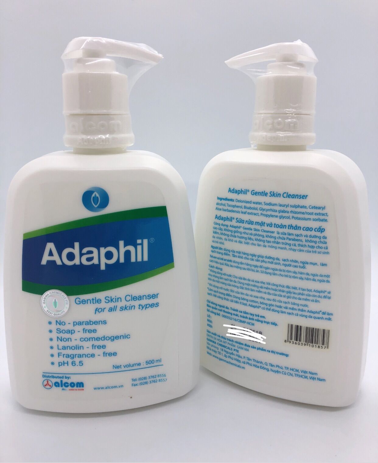 Sữa rửa mặt adaphil dịu nhẹ 125ml