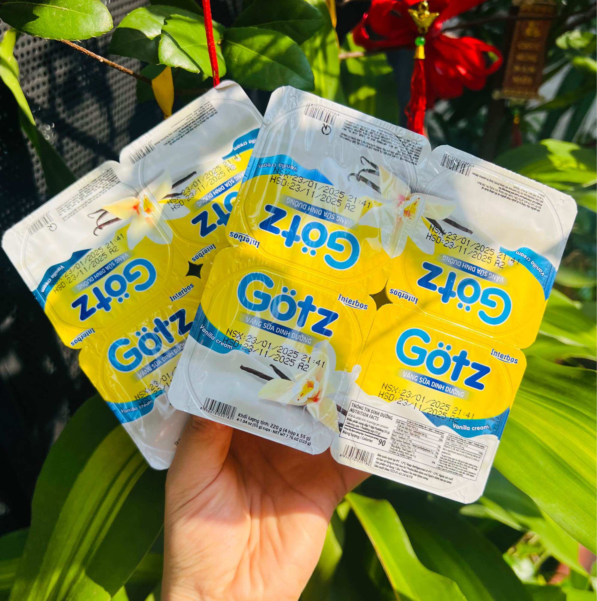 ⚡️Lốc 4 hộp váng sữa Gotz (date T5/2026)
