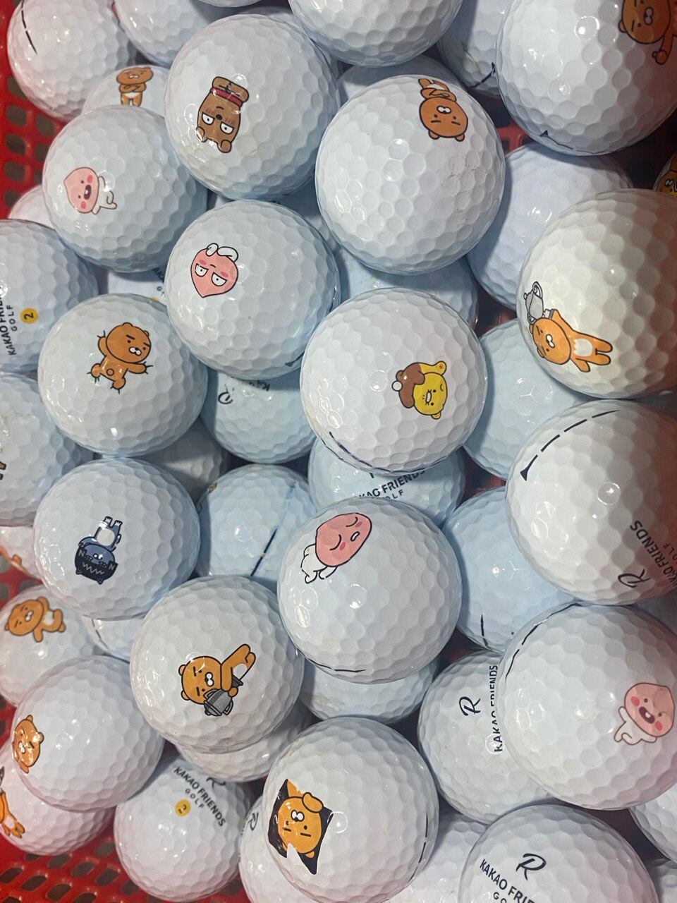 (Túi 10 quả) Bóng Golf KAKAO FRIENDS