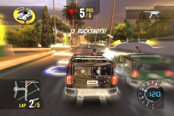 đĩa game ps2 187 ride or die ( game đua xe )