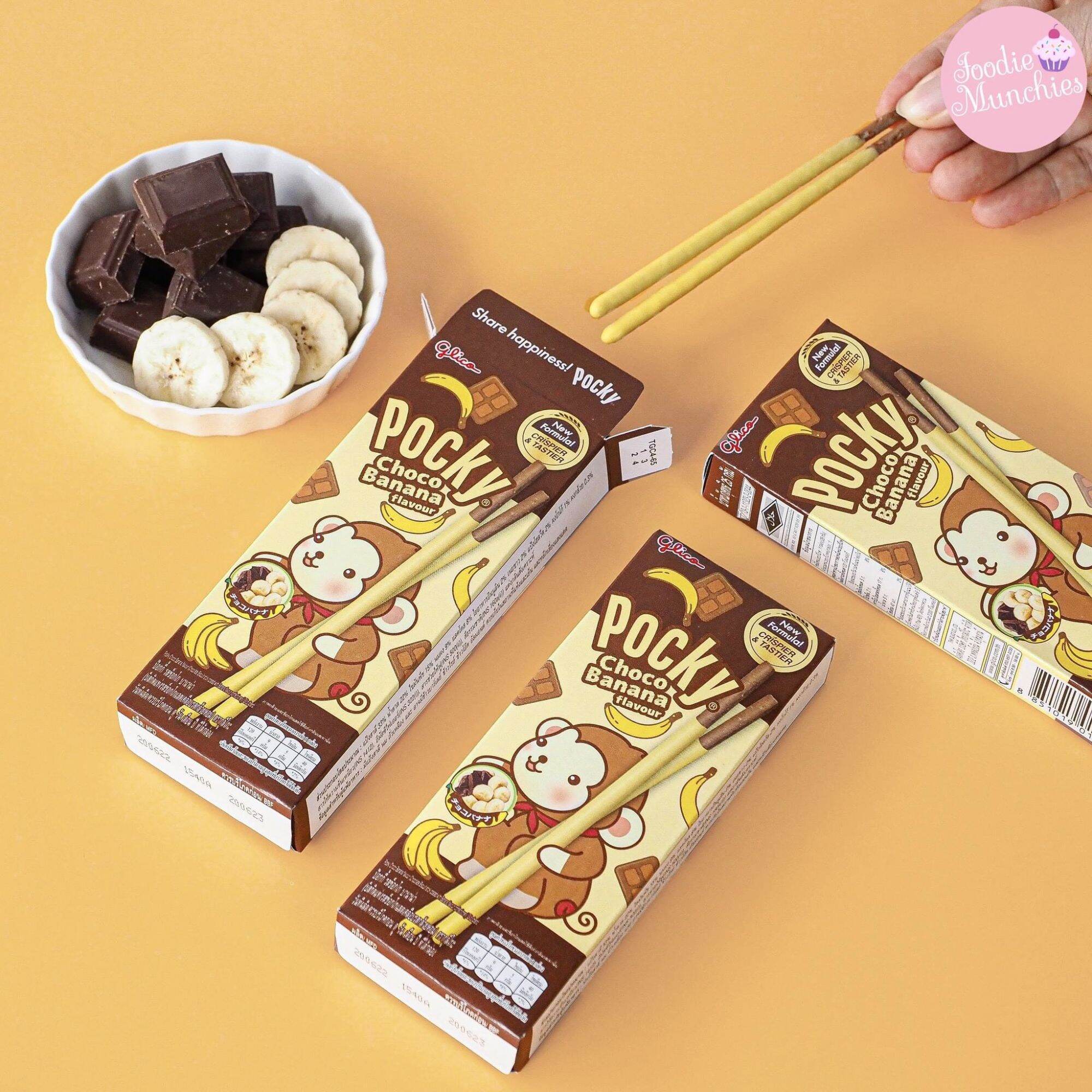 [Mẫu Mới] Bánh Pocky Chuối Thái Lan Choco Banana 25g