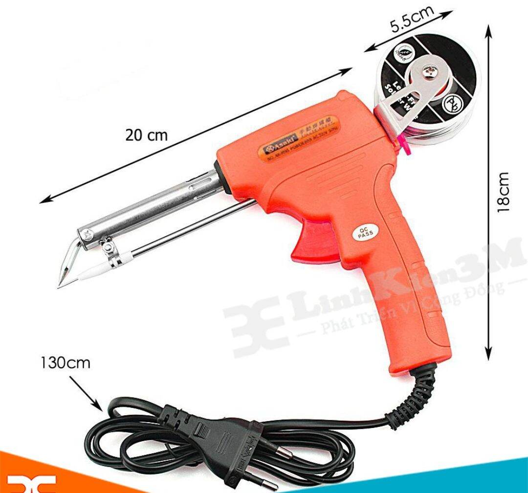 Mỏ Hàn Tự Động Đẩy Thiếc thông minh 220VAC 60W